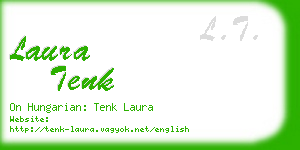 laura tenk business card